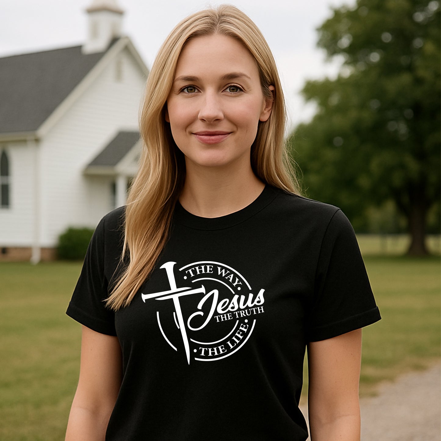 Jesus, The Way. The Truth. The Life. T-Shirt: Proclaim Your Faith