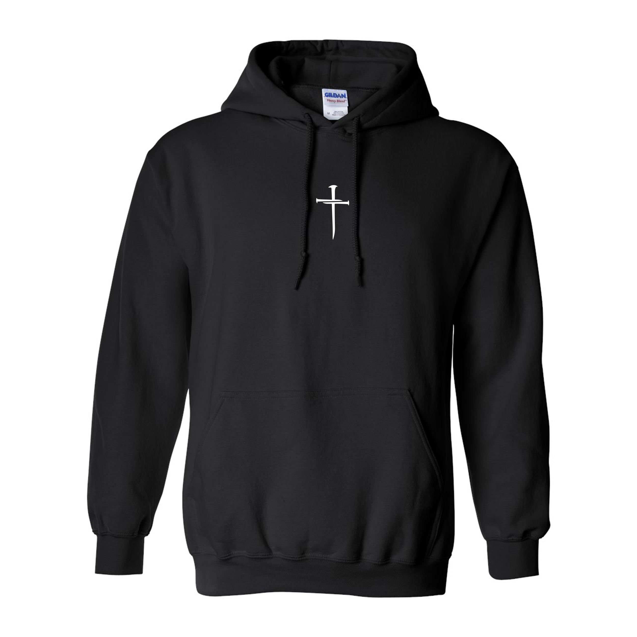 Nailed It Hooded Sweatshirt: 3 Nails Cross Hoodie 2